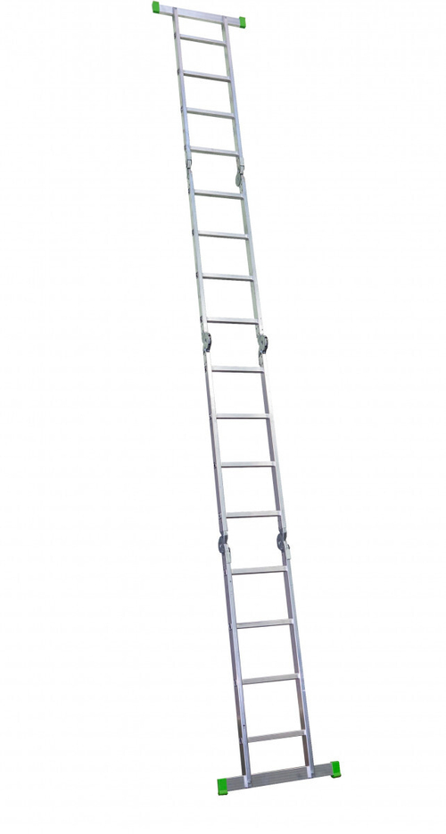 ЛЕСТНИЦА-ТРАНСФОРМЕР АЛЮМИНИЕВАЯ 4*6