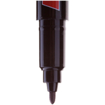 Маркер перманентный Berlingo "Multiline PE100" черный, пулевидный, 1мм