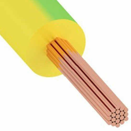 Провод установочный ПуВнг(А)-LS 1х16 силовой медный (ПВ-1) желто-зеленый ГОСТ 31947 00-00005453