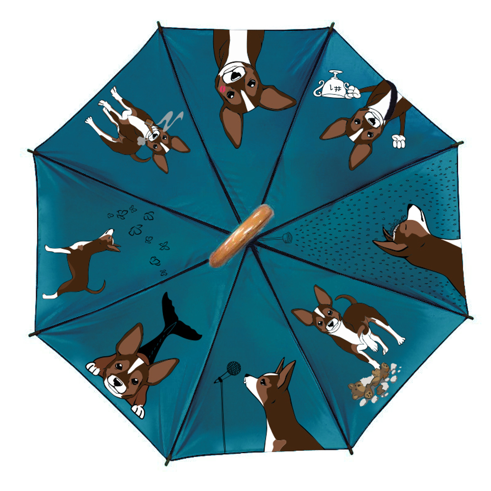 Зонт "Веселые Чихуахуа"