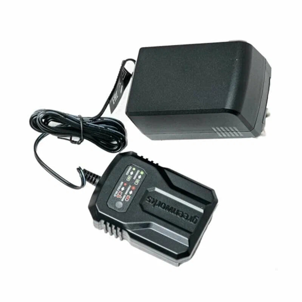 Зарядное устройство GREENWORKS 40 UCM2 M, для аккумуляторов, 40B, Li-ion, слайдер