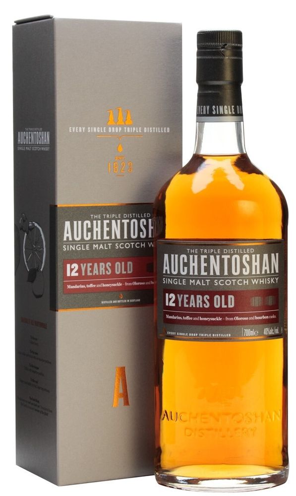 Виски Auchentoshan 12 Years Old gift box, 0.7 л