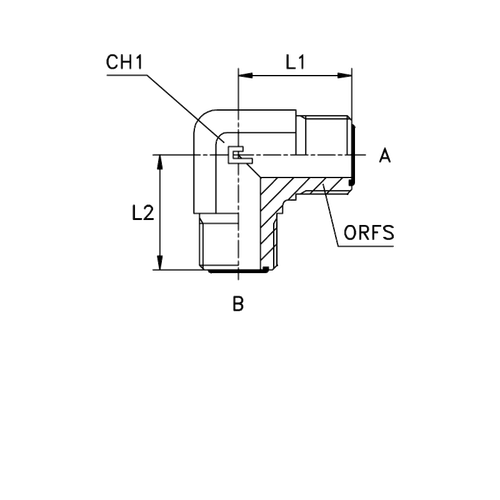 Соединение P90 ORFS 11/16