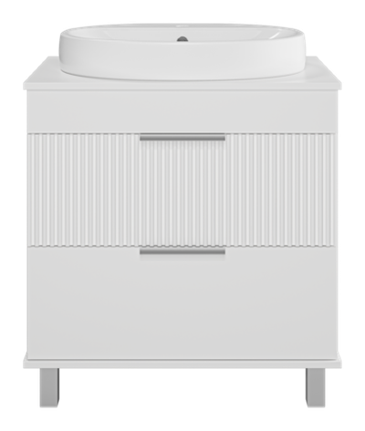 Тумба под раковину Brevita Enfida 70 (белая)