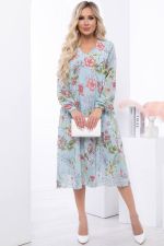 Платье "Волшебная история" (мята) НЬЮ П6798 LT Collection (Акция)