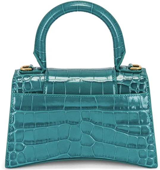 Сумка BALENCIAGA с крокодиловым тиснением