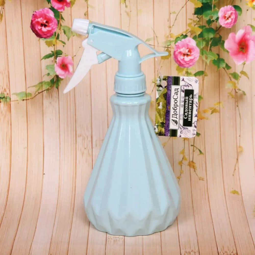 Пульверизатор «Macarons-Горизонт» 500мл, цвет голубой ДоброСад