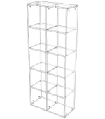 Стеллаж 10 секций 300×684×1686