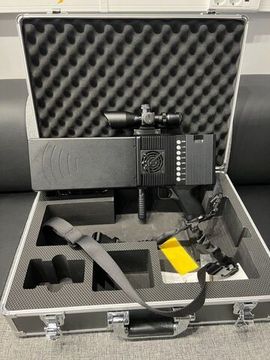 Подавитель дронов РЭБ портативный 160W 8 каналов