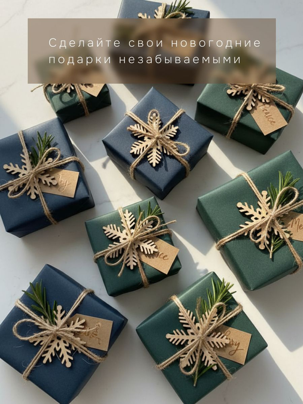 Елочные игрушки, снежинки, 6х6, деревянные, на елку, для декора, набор 16 шт., Dipriz