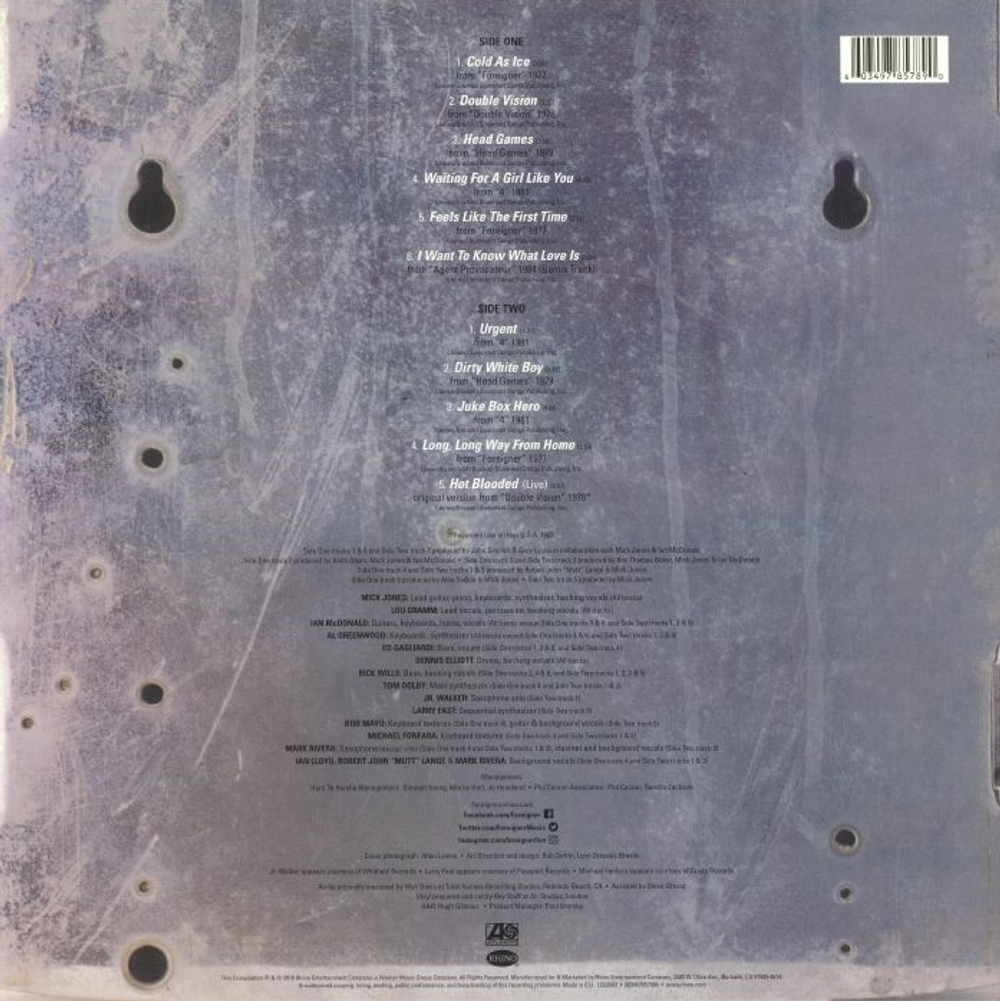 Foreigner / Records (Coloured Vinyl)(LP)