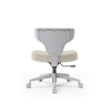 Кресло гибридной посадки FoxGear SHORTZ Fabric, размер 2 (с ноутбучным столиком), светло-серый (FG-SHORTZ-F2-OW)