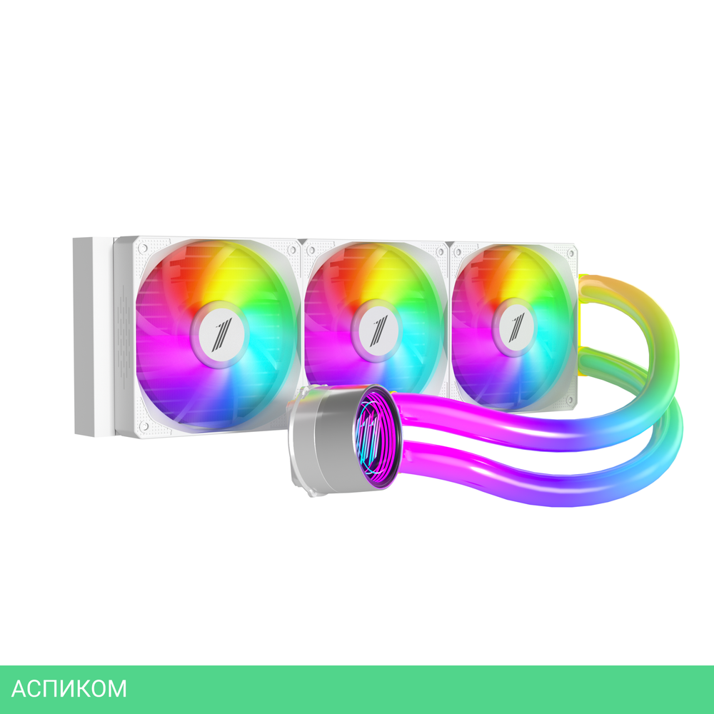 Система жидкостного охлаждения для процессора 1stPlayer MT360 Infinite Space White (MT360(IS)-WH)