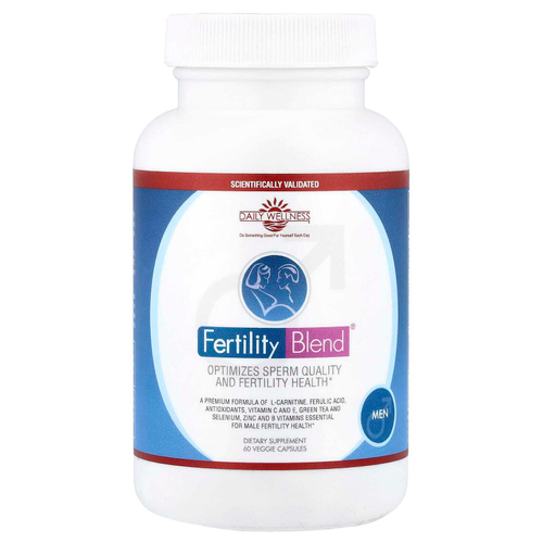 Daily Wellness Company, Fertility Blend® для мужчин, 60 растительных капсул