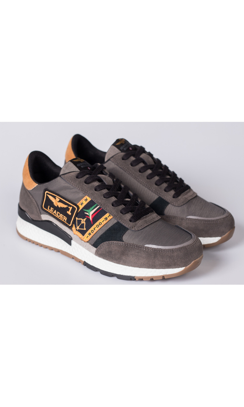 Кроссовки с логотипом AERONAUTICA MILITARE