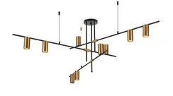 9001-DW/9 BLACK+BRASS (1) Светильник (NW)