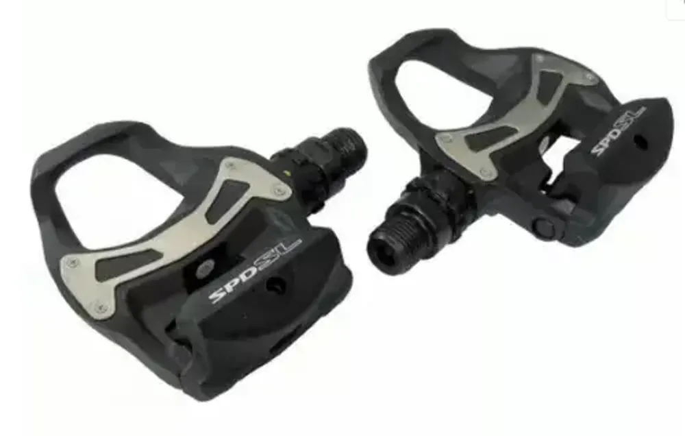 Арт EPDR550L Педали Shimano, PD-R550, б/отражат., с шипами, сер., инд.уп