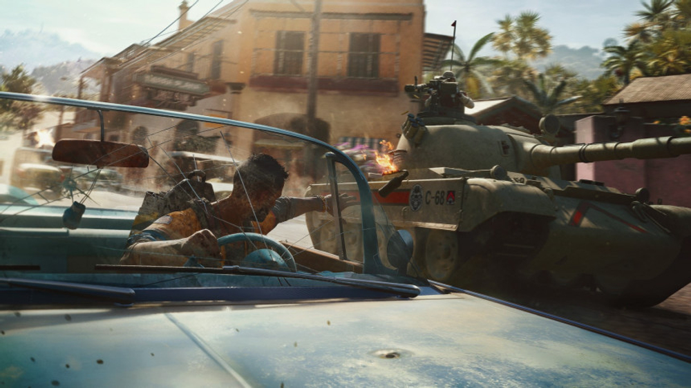 Far Cry 6 Стандартное издание (диск для PS4, полностью на русском языке)