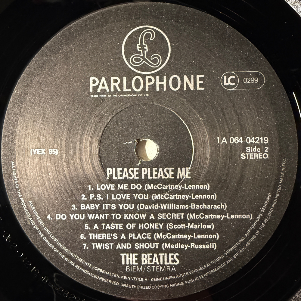 The Beatles – Please Please Me (Европа)