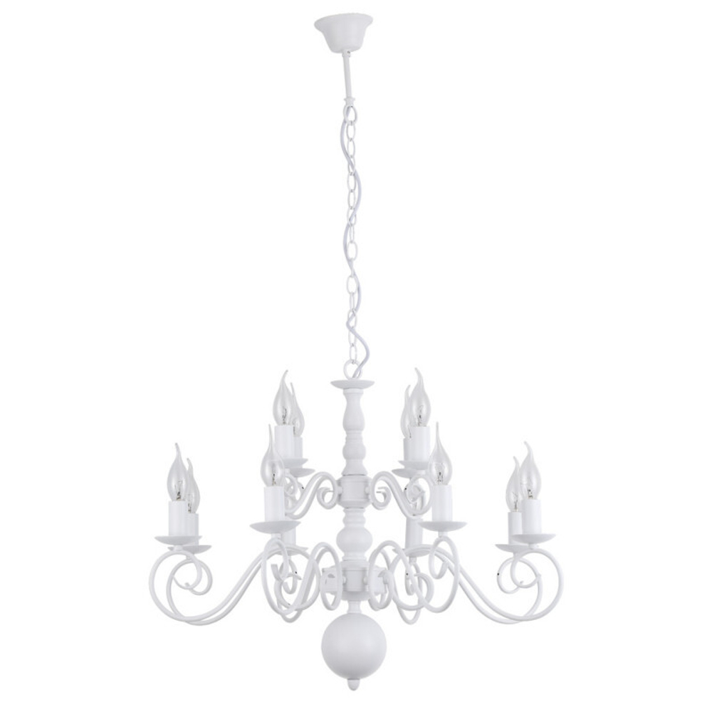Подвесная люстра ARTE Lamp A1129LM-12WH