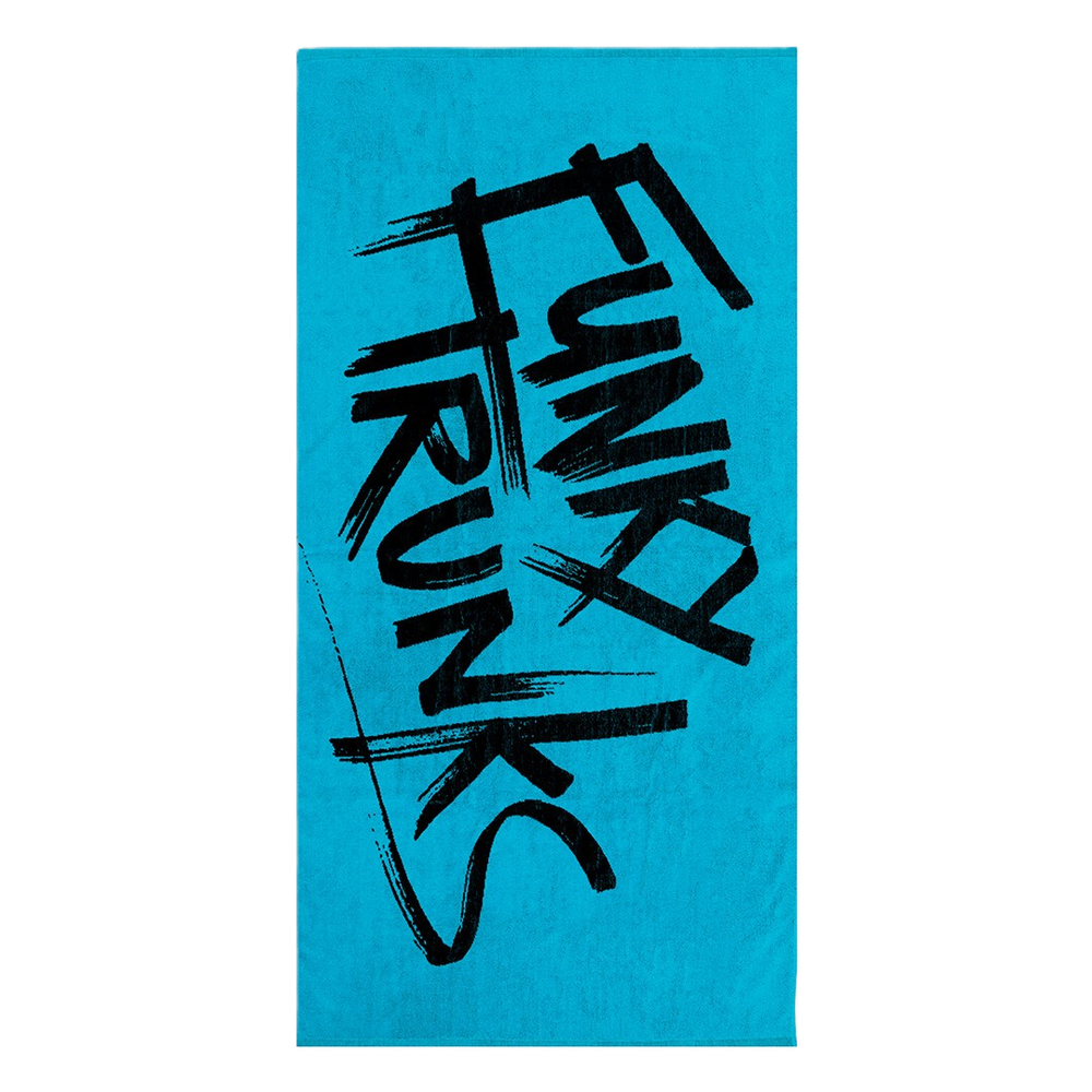 Хлопковое полотенце FUNKY TRUNKS Tagged Blue