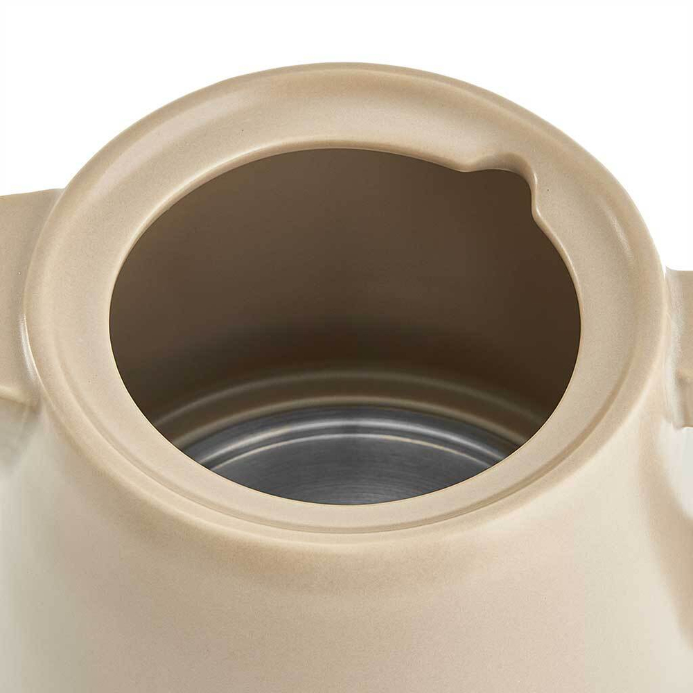 Чайник электрический 1200 Вт, 1 л, корпус из фарфора DELTA LUX DE-1013 бежевый