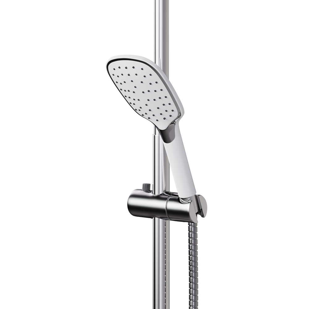 Душевая система 40к ML2412 излив лейка 3 позиции +лейка "Тропический душ" ХРОМ