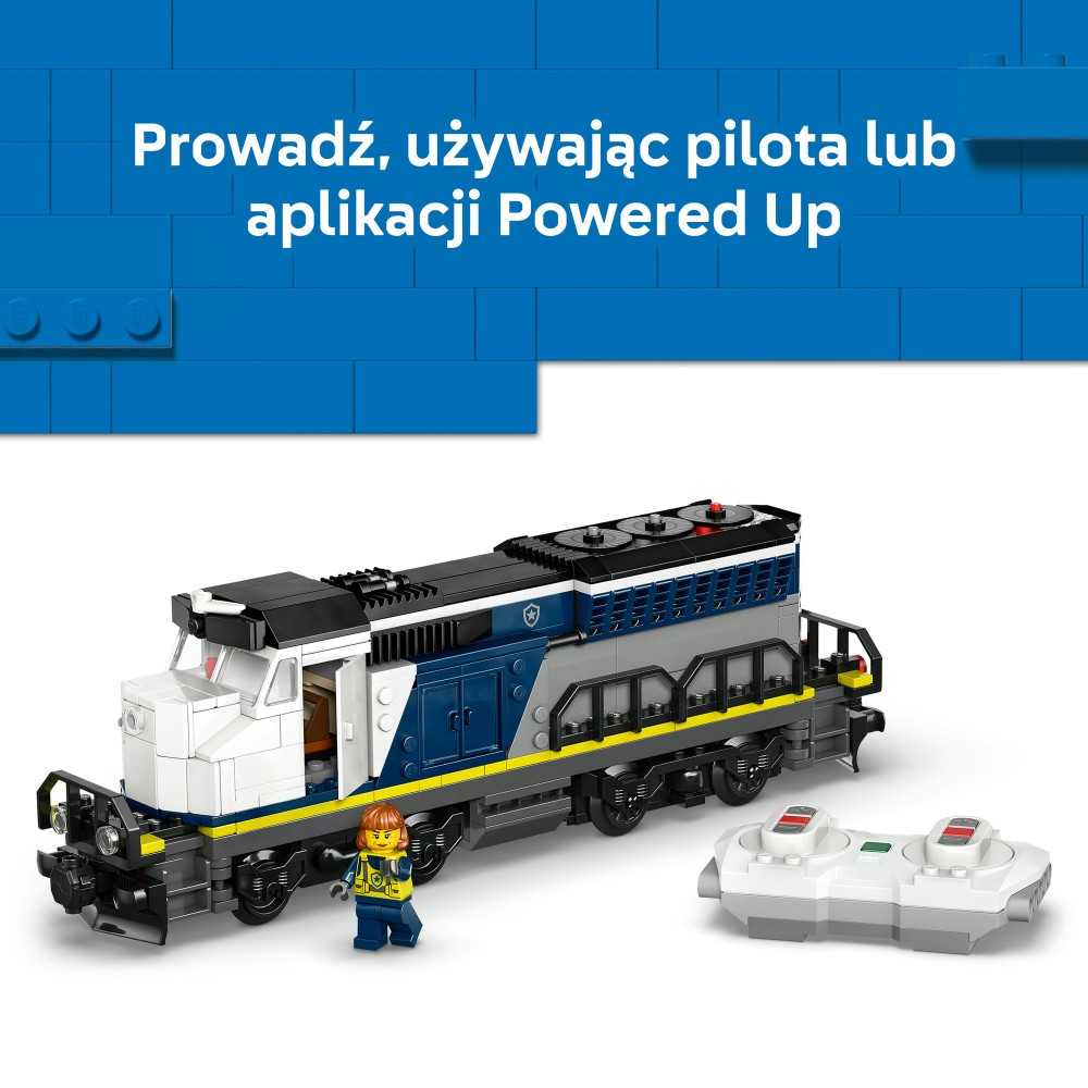 Конструктор LEGO City 60508 Ограбление полицейского поезда — фото 13