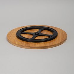 МЕНАЖНИЦА 4 СЕКЦИИ LEFARD "FLOWERS STORY" НА ДЕР. ПОДСТАВКЕ 25*5,5 СМ 175 МЛ