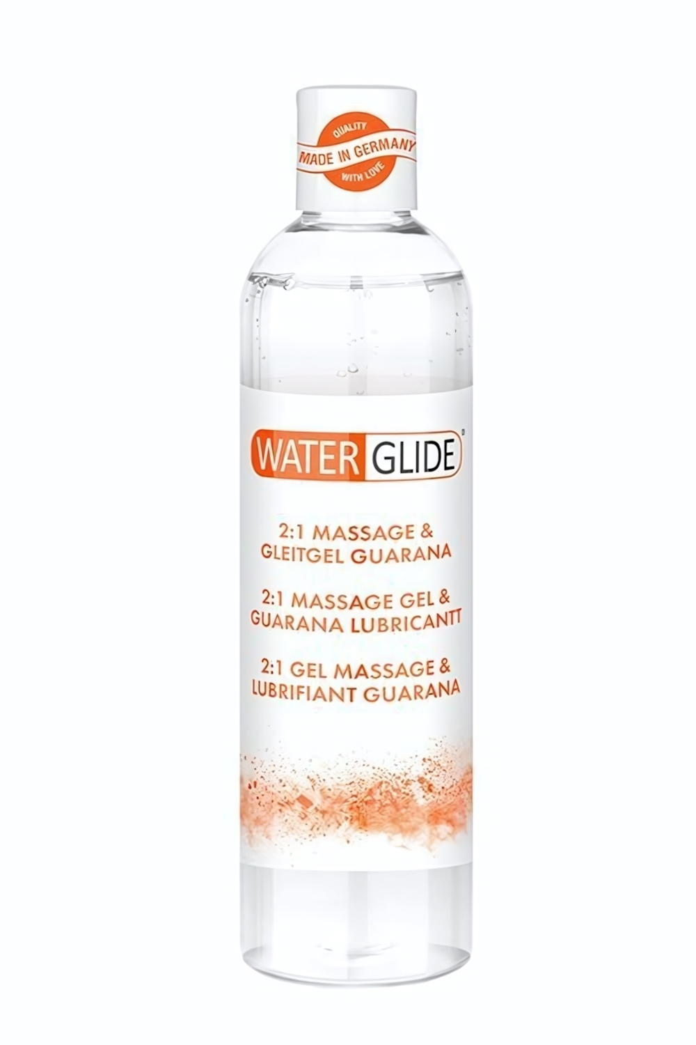 Гель-смазка 2-в-1 MASSAGE & LUBRICANT GUARANA - 300 мл.