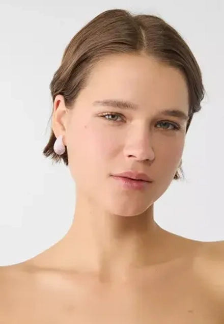 STRADIVARIUS Серьги-капельки, розовый