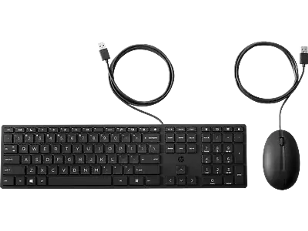 HP Wired 320MK Mouse and Keyboard Combo