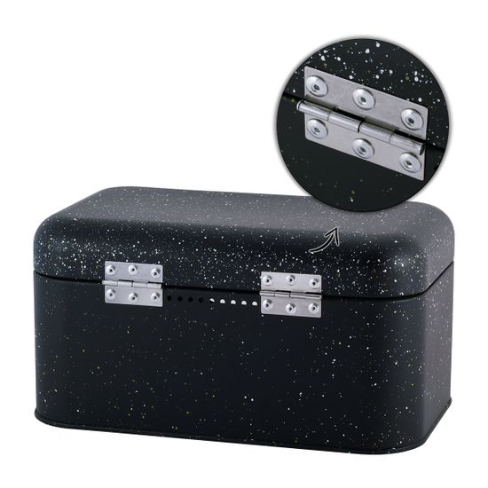 Хлебница Kamille KM-1110 из нержавеющей стали с окошком