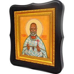 Алексий Аманов священномученик, пресвитер. Икона на холсте.