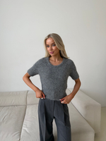 Джемпер Пушистик серый