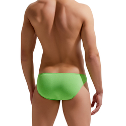 Мужские трусы слипы зеленые GAUVINE 2000