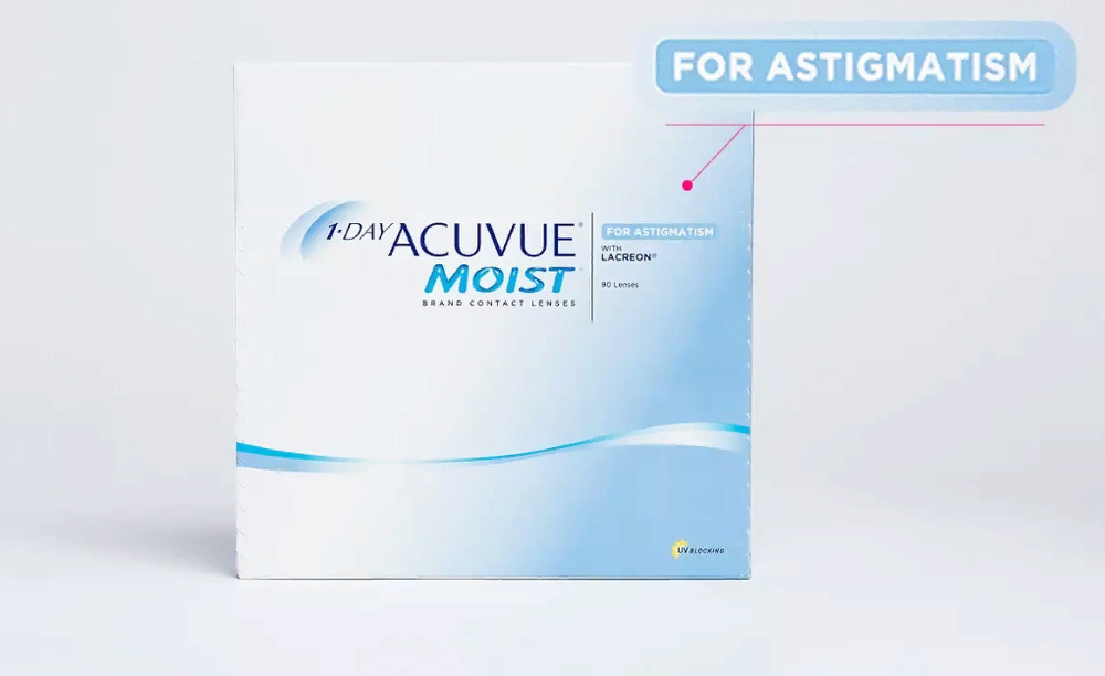 1-Day Acuvue Moist for Astigmatism - 90 шт.