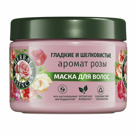 Маска для волос Herbal Essences Аромат розы 300 мл