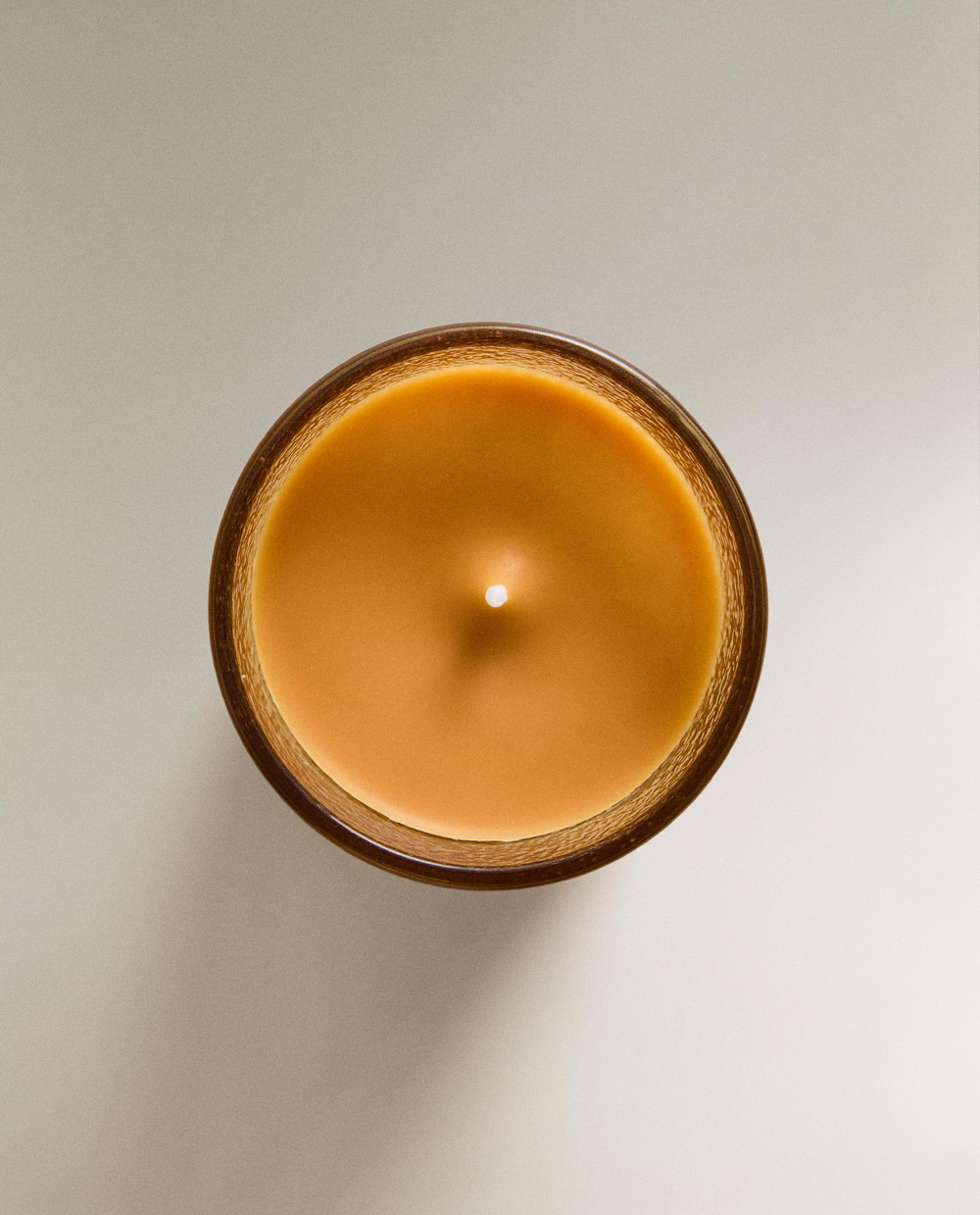 Zara Home Свеча ароматическая Fleur de Mandarine 155 г, растительный воск, аромат цветочный, Розовый