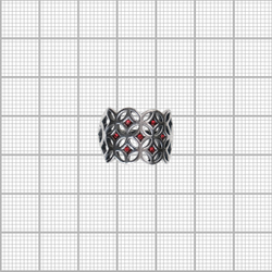 "Шейла" кольцо в серебряном покрытии из коллекции "Фантазия" от Jenavi