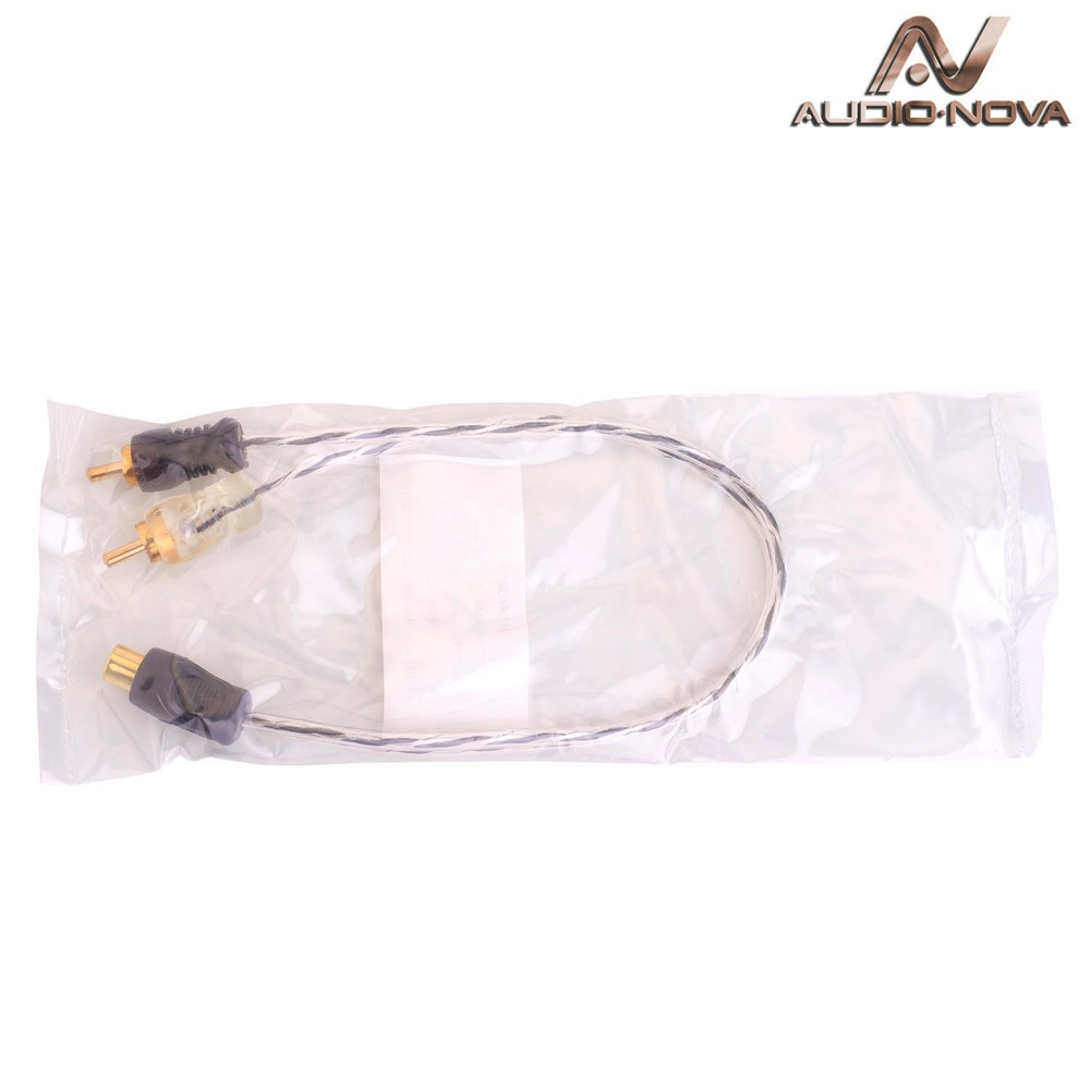 AUDIO NOVA RC4-2M1F ECO Сигнальный кабель RCA, Y-адаптер:2штекера–1гнездо