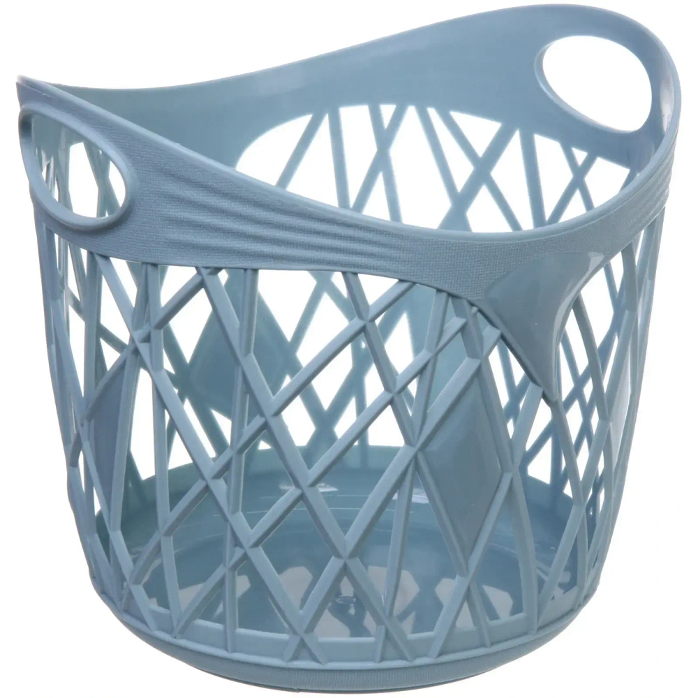 Корзинка для хранения «БРИЗБО», цвет пудрово - голубой, 19.5*19*18см