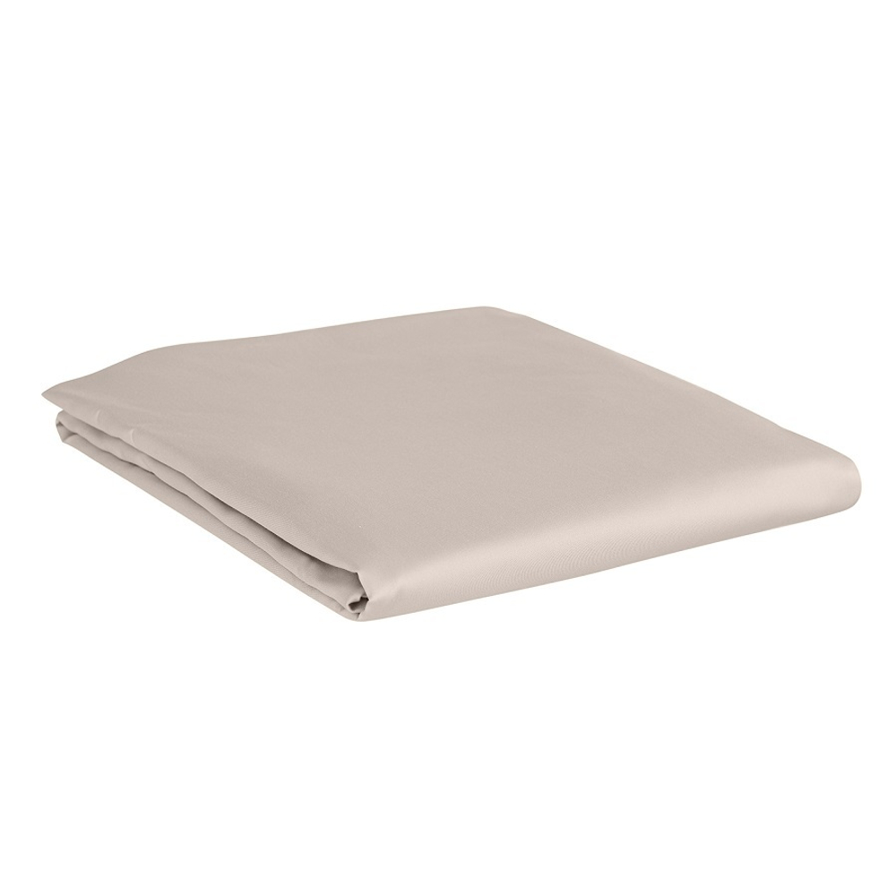 Простыня из сатина бежевого цвета из коллекции essential, 180х270 см