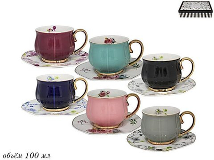 Lenardi 133-173 Кофейный набор 12пр. 100 мл в под.уп.(х12)