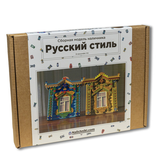 Сборная модель наличника «Русский стиль.