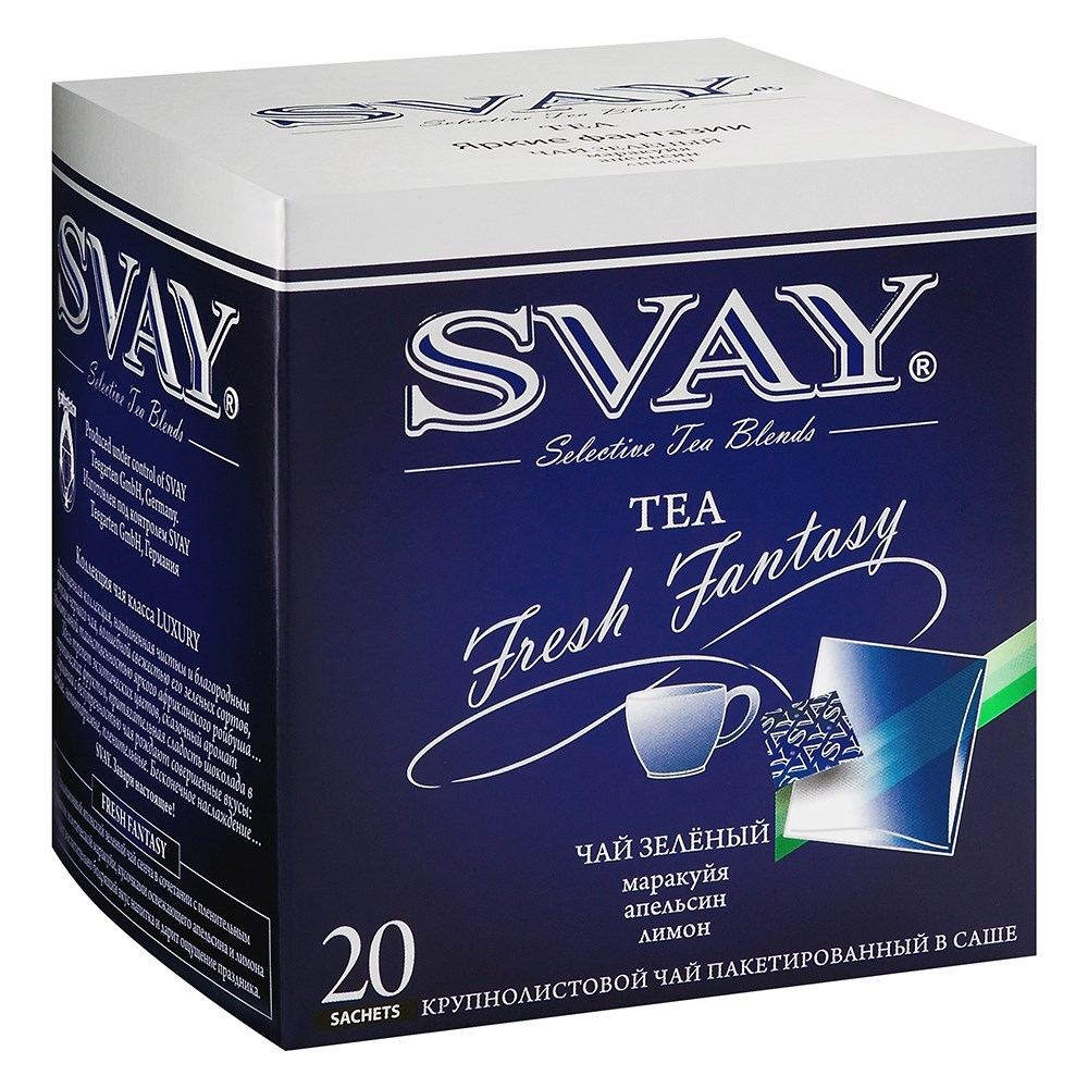 Чай Svay Fresh fantasy 20*2 саше ( в к-8) (Яркие фантазии)