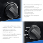 Тепловая пушка электрическая ЗУБР Профессионал ТП-П15 ТП-П15