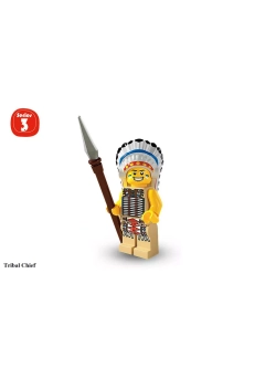 LEGO Collectable Minifigures 8803 Серия 3 Вождь с копьем