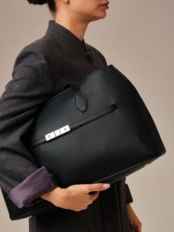 Кожаная сумка Bossy DBR 31382 черный