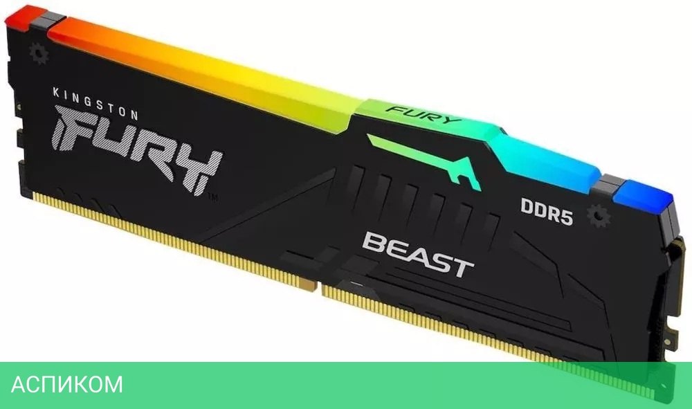 Оперативная память Kingston Fury Beast 2x16GB (KF564C32BBAK2-32)